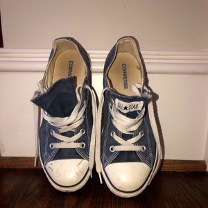 Navy Converse